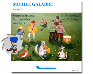 Cde1002 - 'Pierre et le loup' raconté par Michel Galabru