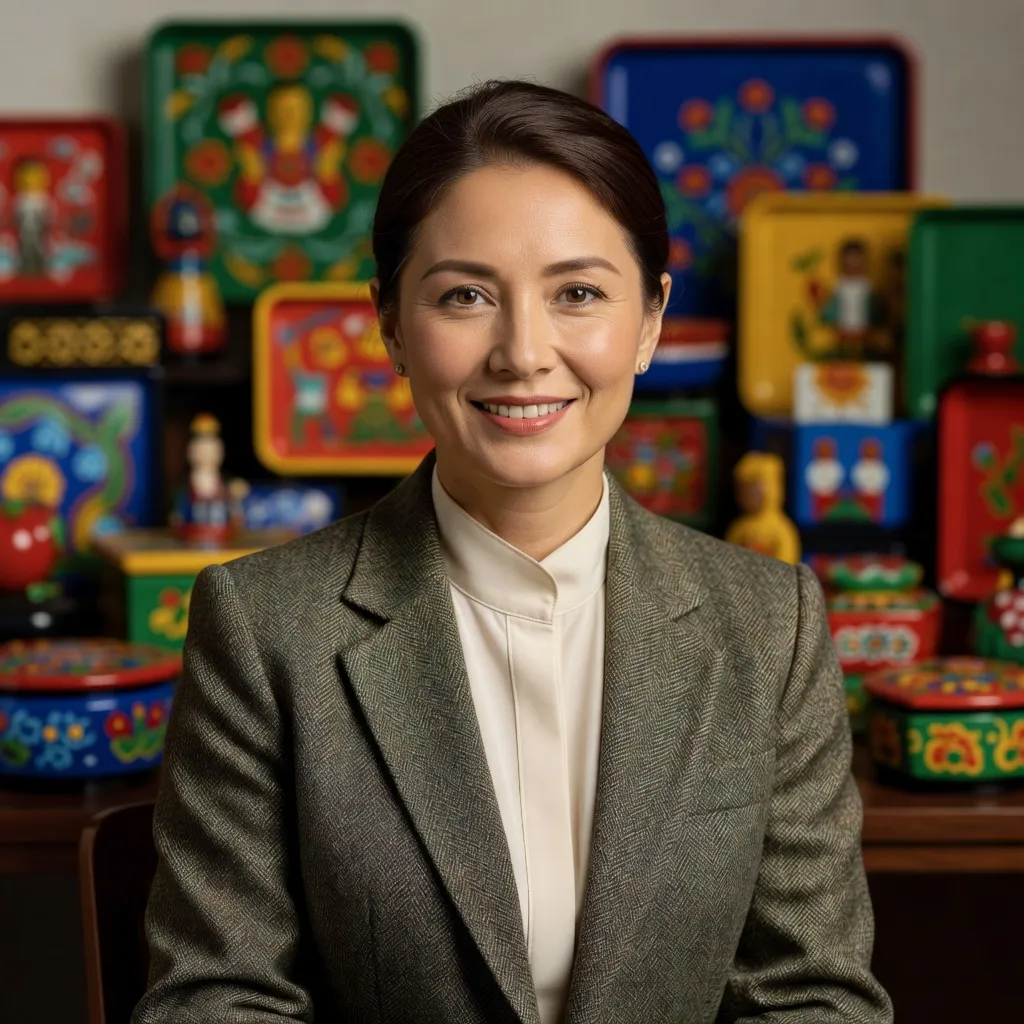 Anna Bykova specialiste artisanat russe